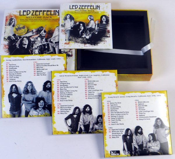 LED ZEPPELIN - Welcome Back / How The West Was Won Tapes Revisited - 8 CD BOX Live 1972 - obrazek 6