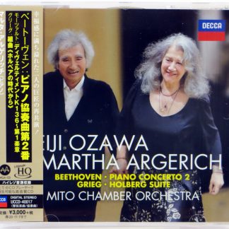 SEIJI OZAWA / MARTHA ARGERICH - Beethoven / Mozart / Grieg - MQA-CD Japonia 2020
