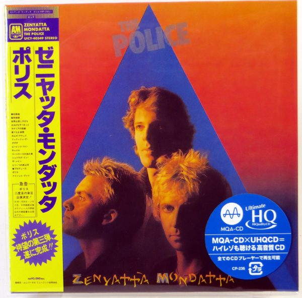 THE POLICE - Zenyatta Mondatta - MQA-CD Japonia 2021