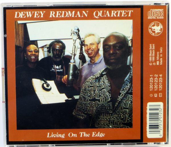 DEWEY REDMAN QUARTET - Living On The Edge - CD 1991 - obrazek 2