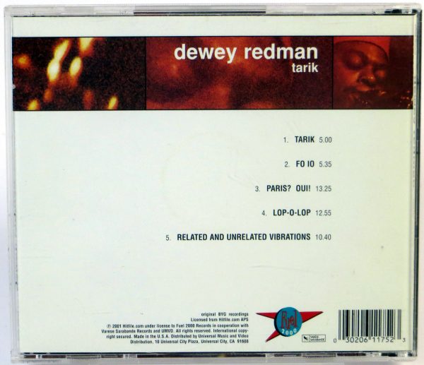 DEWEY REDMAN - Tarik - CD 2001 - obrazek 2