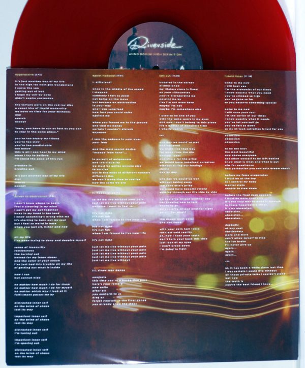 RIVERSIDE - Anno Domini High Definition - LP 2009 kolor plakat - obrazek 4