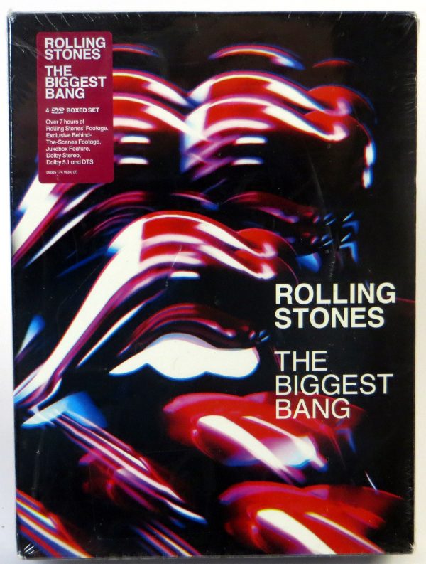 THE ROLLING STONES - The Biggest Bang - 4 DVD BOX 2007