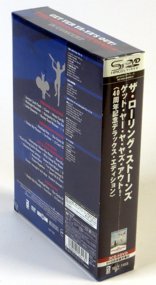 THE ROLLING STONES - Get Yer Ya-Ya's Out! - 3 SHM-CD + DVD BOX Japonia 2009 - obrazek 3