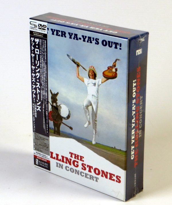 THE ROLLING STONES - Get Yer Ya-Ya's Out! - 3 SHM-CD + DVD BOX Japonia 2009 - obrazek 4