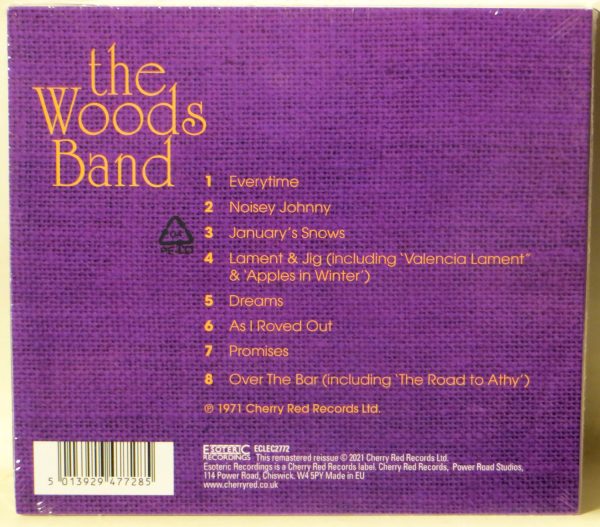 THE WOODS BAND - The Woods Band - CD Esoteric 1971 / 2021 - obrazek 2