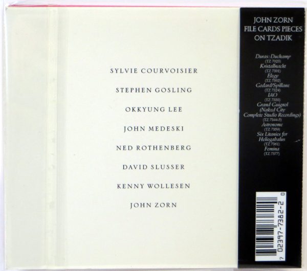 JOHN ZORN - Dictee Liber Novus - CD TZADIK 2010 - obrazek 2