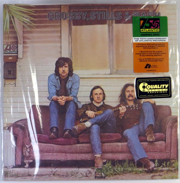 CROSBY, STILLS & NASH - Crosby, Stills & Nash - 2 LP US Analogue Productions 45 RPM