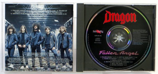 DRAGON - Fallen Angel - CD UK 1990 - obrazek 3