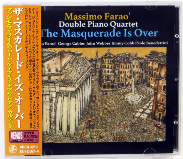 MASSIMO FARAO Double Piano Quartet - The Masquerade Is Over - CD Japan 2017