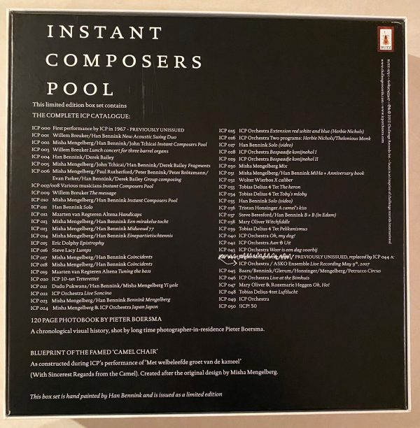 V/A - INSTANT COMPSERS POOL - 52CD + 2DVD BOX limited Bennink Mengelberg - obrazek 2