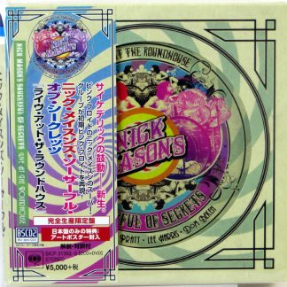 NICK MASON'S SAUCERFUL OF SECRETS - Live At The Roundhouse - 2 BSCD2 + DVD Japan 2020