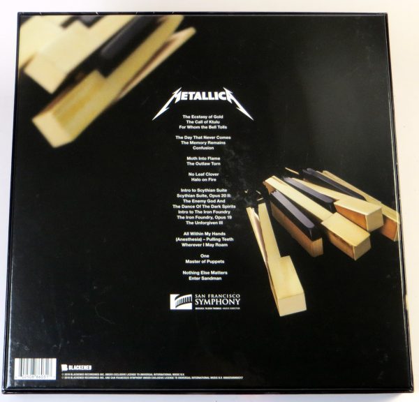 METALLICA - S&M 2 - 4LP 2CD BLU-RAY BOX limited - obrazek 2