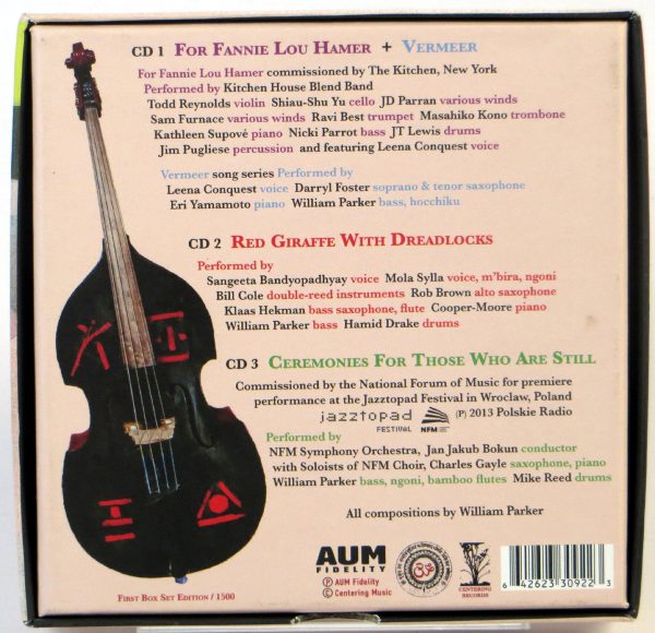 WILLIAM PARKER For Those Who Are, Still - 3 CD BOX US 2015 - obrazek 2