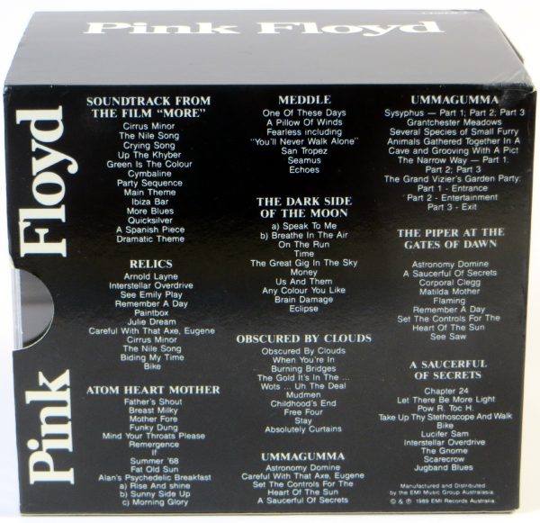 PINK FLOYD - Pink Floyd - 10 CD BOX Australia - obrazek 2