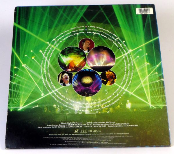 PINK FLOYD - Pulse - 2 Laserdisc US 1995 - obrazek 2