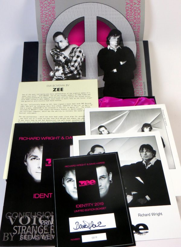 RICHARD WRIGHT & DAVE HARRIS - Zee (Identity 2019) - 2 CD BOX limited autograf - obrazek 5