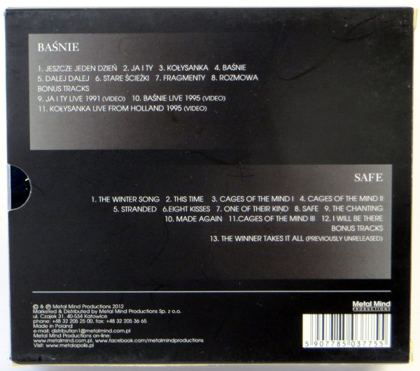 COLLAGE - Baśnie / Safe - 2 CD Metal Mind 2012 - obrazek 2