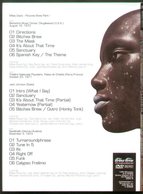 MILES DAVIS - Pictures Brew vol. 1 - DVD live - obrazek 2