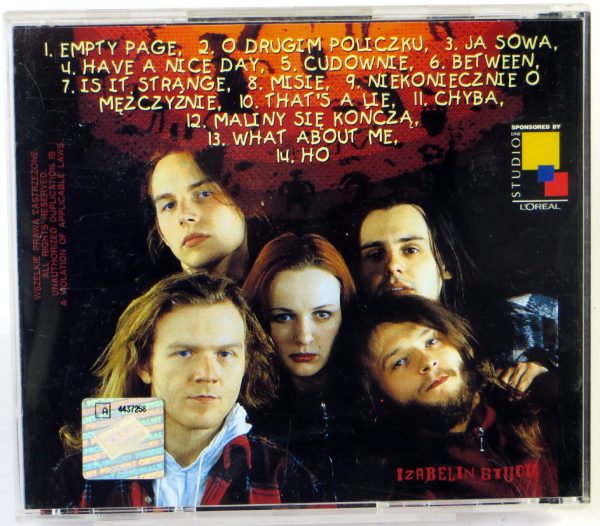 HEY - Ho - CD Izabelin 1994 - obrazek 2