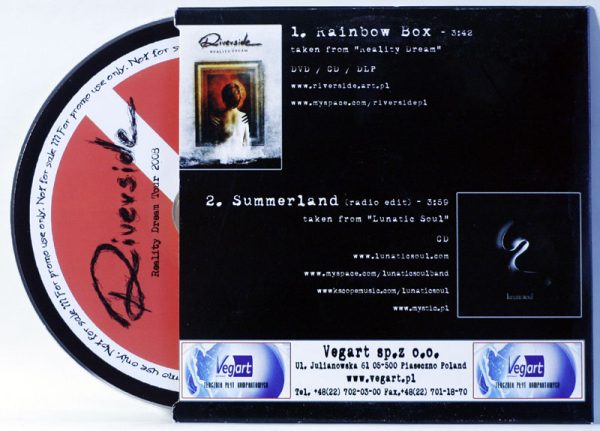 RIVERSIDE / LUNATIC SOUL - Reality Dream - DVD PROMO 2008 - obrazek 2