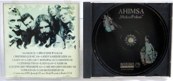 AHIMSA - Hokus Pokus - CD 1997 InterSonus - obrazek 3