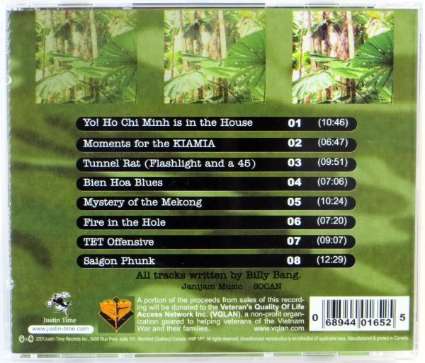 BILLY BANG - Vietnam: The Aftermach - CD 2001 - obrazek 2