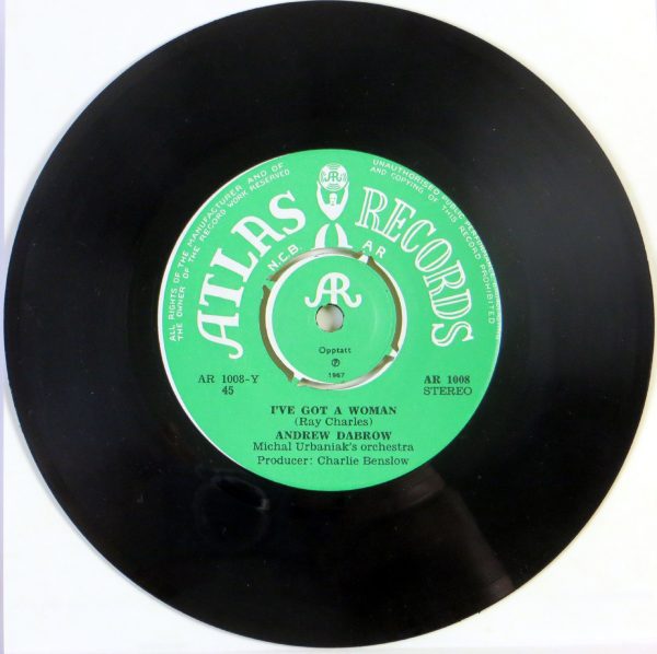 ANDRZEJ DĄBROWSKI / ANDREW DABROW - Good Life I've Got A Woman - 7" SP Norwegia 1967 - obrazek 3