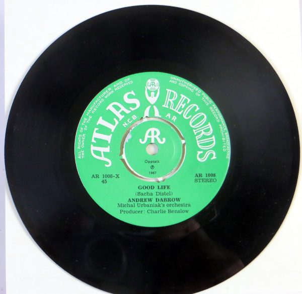 ANDRZEJ DĄBROWSKI / ANDREW DABROW - Good Life I've Got A Woman - 7" SP Norwegia 1967 - obrazek 4