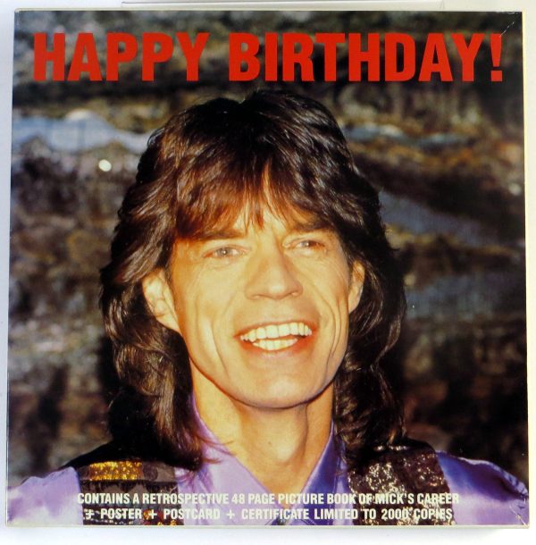 MICK JAGGER - Happy Birthday! - BOX limited UK 1993