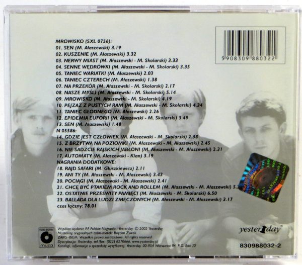 KLAN - Mrowisko ...plus... Gdzie Jest Człowiek + 6  - CD Yesterday 2002 - obrazek 2