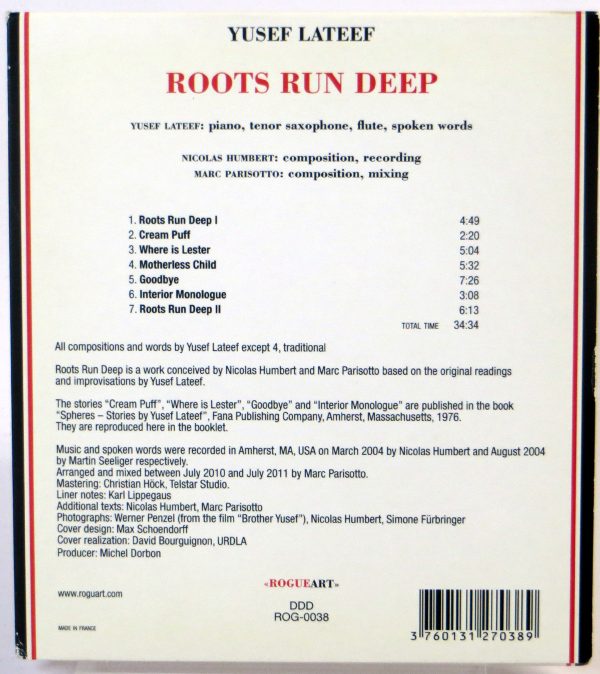 YUSEF LATEEF - Ruts Run Deep - CD 2012 - obrazek 2