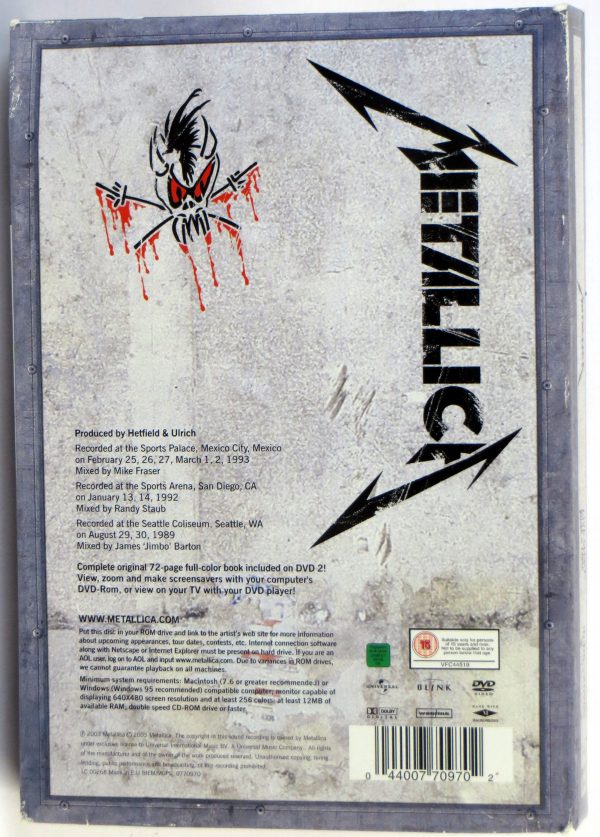METALLICA - Live Sh*t: Binge & Purge - 3 CD + 2 DVD BOX 2003 - obrazek 2