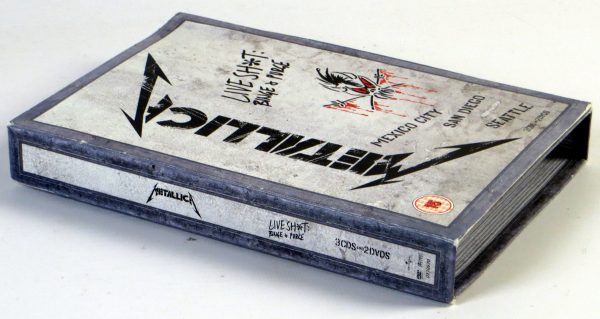 METALLICA - Live Sh*t: Binge & Purge - 3 CD + 2 DVD BOX 2003 - obrazek 3