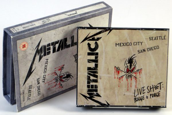 METALLICA - Live Sh*t: Binge & Purge - 3 CD + 2 DVD BOX 2003 - obrazek 5
