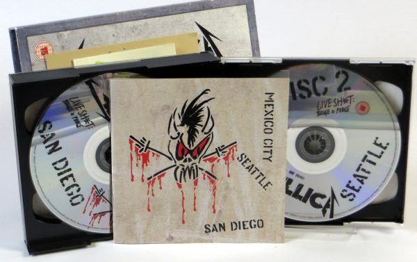 METALLICA - Live Sh*t: Binge & Purge - 3 CD + 2 DVD BOX 2003 - obrazek 7
