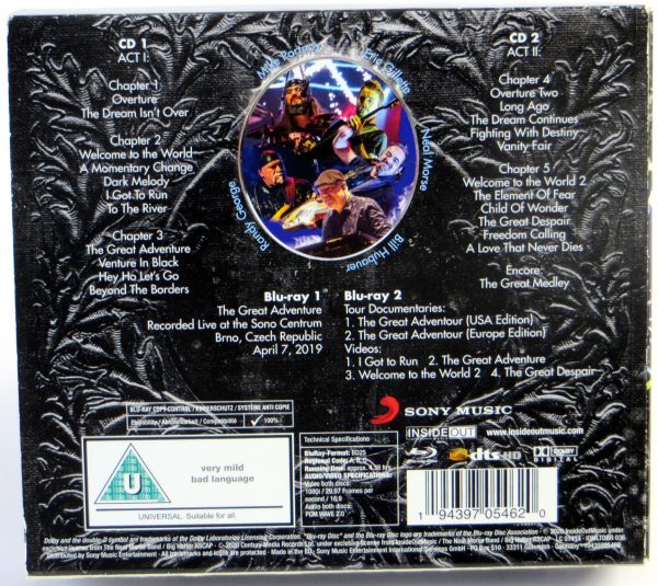 THE NEAL MORSE BAND - The Great Adventour: Live In Brno 2019 - 2 CD + 2 BLU-RAY - obrazek 2