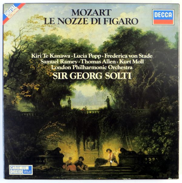 MOZART - Le Nozze Di Figaro / SOLTI - 2 MC BOX UK 1982