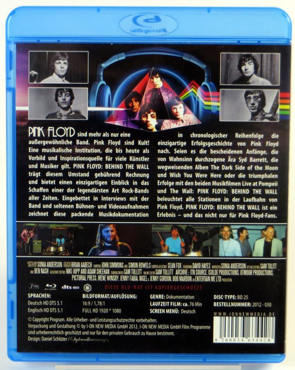 PINK FLOYD - Behind The Wall - BLU-RAY 2012 - obrazek 2