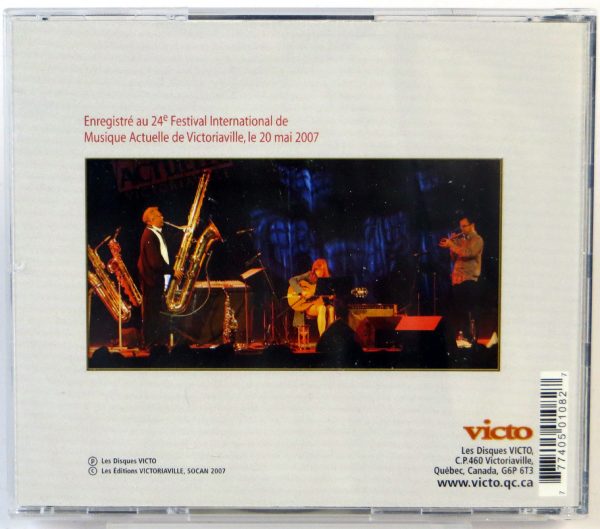 ANTHONY BRAXTON TRIO - (Victoriaville) 2007 - CD - obrazek 2