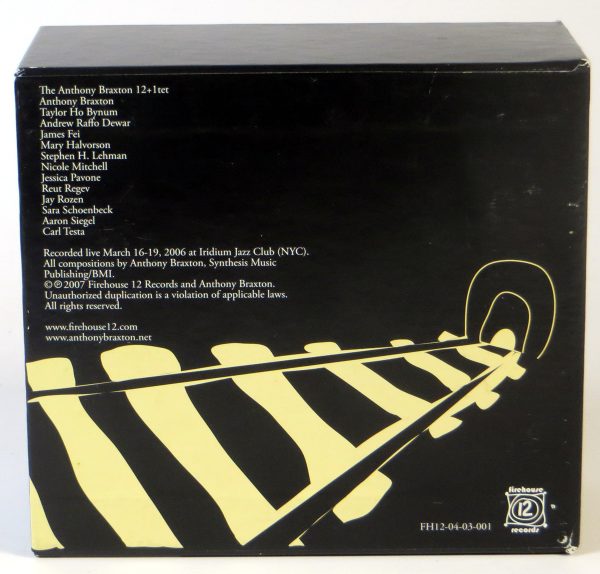 ANTHONY BRAXTON - 9 Compositions (Iridium) 2006 - 9 CD DVD BOX - obrazek 2