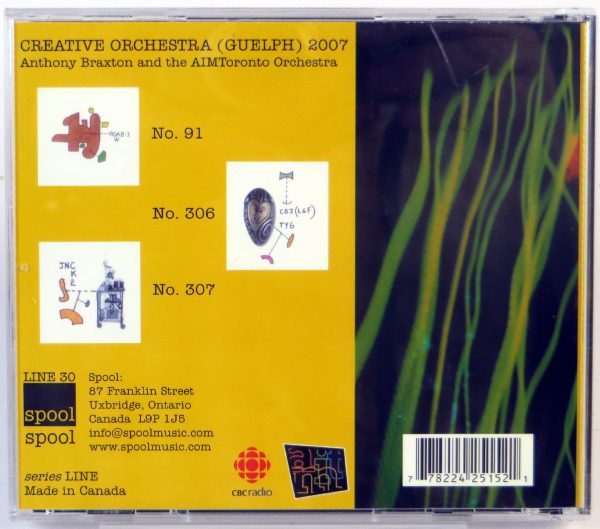 ANTHONY BRAXTON & AIMToronto Orchestra - Creative Orchestra (Guelph) 2007 - CD - obrazek 2
