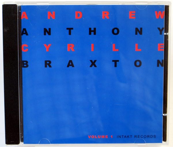 ANDREW CYRILLE / ANTHONY BRAXTON - Duo Palindrome 2002. Vol. 1 - CD