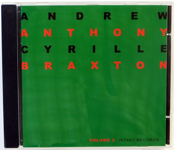 ANDREW CYRILLE / ANTHONY BRAXTON - Duo Palindrome 2002. Vol. 2 - CD