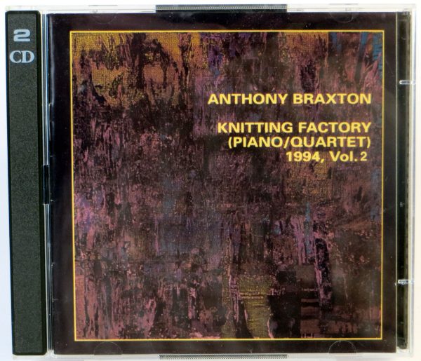 ANTHONY BRAXTON - Knitting Factory (Piano/Quartet) 1994, Vol. 2 - 2 CD