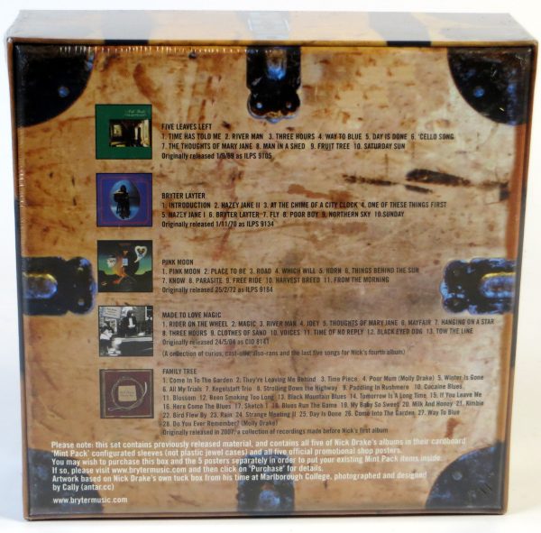 NICK DRAKE - Tuck Box - 5 CD BOX limited 2013 - obrazek 2