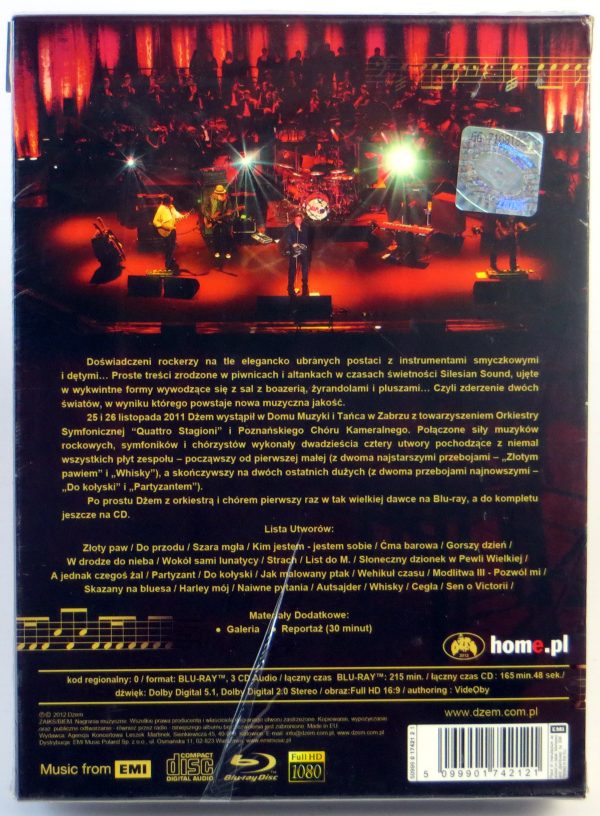 DŻEM - Symfonicznie - 3CD + BLU-RAY BOX limited - obrazek 2