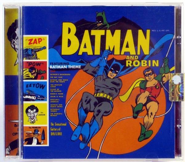 THE SENSATIONAL GUITARS OF DAN & DALE - Batman And Robin - CD 2001