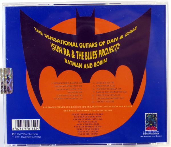 THE SENSATIONAL GUITARS OF DAN & DALE - Batman And Robin - CD 2001 - obrazek 2