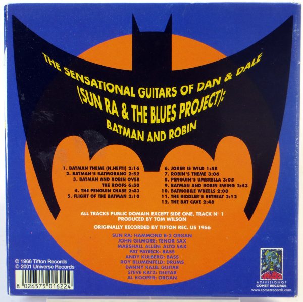 THE SENSATIONAL GUITARS OF DAN & DALE - Batman And Robin - CD 2001 - obrazek 2